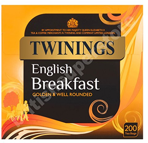 Twinings English Breakfast Tea Bags 500 g (Organic)