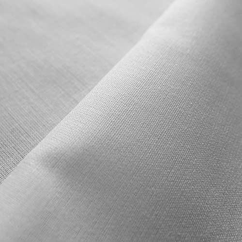 White Medium Weight Woven fusible Iron on interfacing Sold by The metre 112cm W