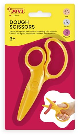 Tijera escolar jovi corta pasta en blister