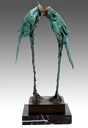 Moderne Kunst - Abstrakte Vogel Skulptur - Maskarade - Tierfigur - Moderne Bronzeskulptur - signiert Martin Klein - Skulpturen online kaufen