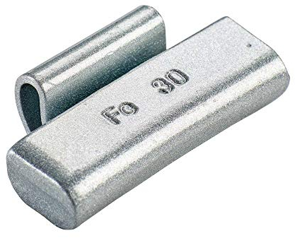 Hofmann Power Weight 100x Schlaggewicht Stahlfelgen 30g, Auswuchtgewichte Sommer-/Winterreifen, Wuchtgewicht Stahlfelgen
