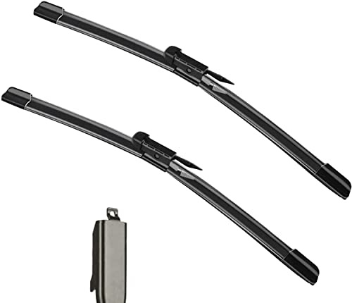 2 Factory Wiper Blades Replacement For CHEVY Silverado 2013-2008 Tahoe 2013-2007/GMC Sierra Yukon 2013-2008, Original Equipment Windshield Wiper Blades Set - 22+22 (Set of 2) Pinch Tab