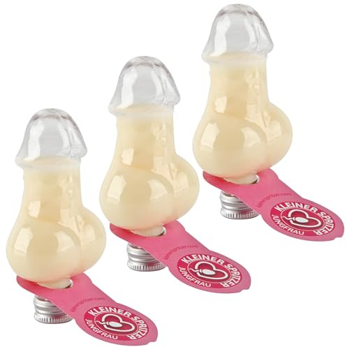 Kleiner Spritzer Jungfrau Triple Box 3 X 50 mL weiße Schokolade-Orange Likör 15% Vol.