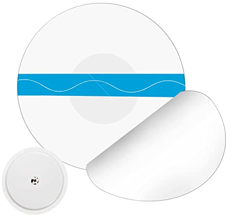 20 Stück Freestyle Libre 3 Pflaster, Libre Patch Sport-Pflaster für Freestyle Libre 3 Sensor, transparent ohne Kleber in der Mitte, selbstklebend Wasserfest & Hautfreundlich - 14 Tage Klebekraft