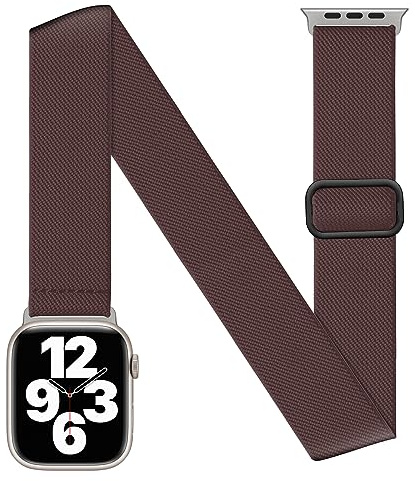BALALA Ankle/Arm Stretchy Band Compatible with Apple Watch Band 38mm 40mm 41mm 42mm 44mm 45mm 46mm 49mm Women Men, Adjustable Strap For iWatch Series 11 10 9 8 7 6 5 4 3 2 1 SE Ultra