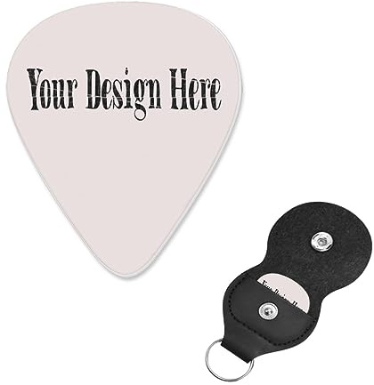 Personalisierte Gitarre Pick Fügen Sie Ihr Logo Für Bass, Elektro, Akustische Gitarren 0.038inch/0.96mm