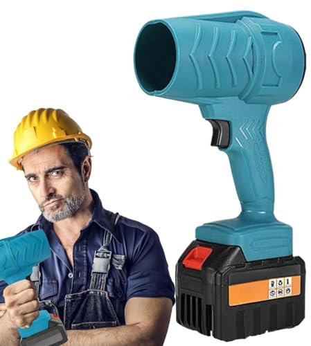 Soffiatore d'aria per auto - Depolveratore elettronico ricaricabile | Asciugatrice portatile con ventola a turbina regolabile, ideale per pulire e asciugare auto, tastiere ed elettrodomestici
