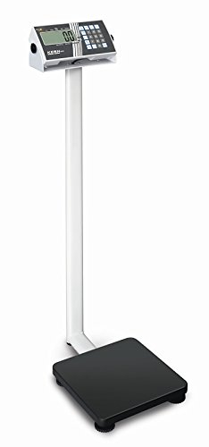 KERN Optics Professionelle Personenwaage mit BMI-Funktion mit Eich- und Medizinzulassung, 200 kg Wägebereich, 100 g Ablesbarkeit