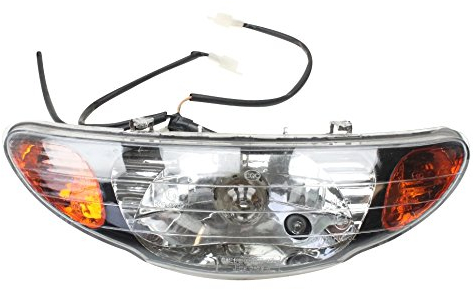 Xfight-Parts Scheinwerfer komplett mit Blinkern orange FIG16C-1 für Rex RS 450
