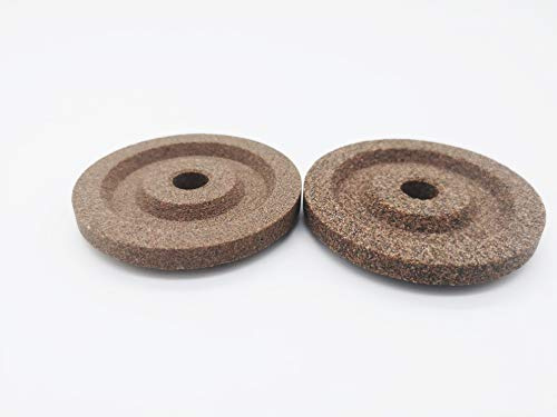 MCM SERVICE - COPPIA MOLE SMERIGLIO AFFILATOIO AFFILA LAMA Ø 50-8-8mm GCG/Ø 50-8-8mm FCG Made in Italy