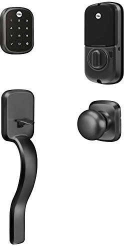 Yale Assure Lock SL, cerradura inteligente Wi-Fi con juego de manijas Ridgefield, funciona con la aplicación Yale Access, Alexa de Amazon, Asistente de Google, HomeKit, Hue y Samsung SmartThings