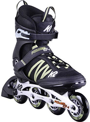K2 Skates Herren Inline Skates Power 84, Black - Sand, 30D0371.1.1.095