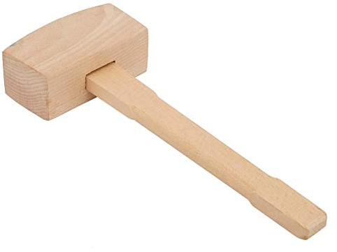 Professioneller Schreiner Holzhammer Holzgewindeschneiden Holzbearbeitungswerkzeug Buche Holzhammer Holzhammer Hammer Holzgriff(L)