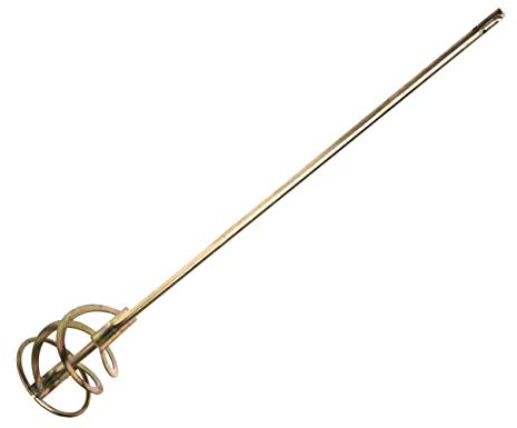 Paddle Mixer for Plaster Multi Mixer Used with Drill to Mix Motar, Plaster, Render Whisk, Paint Whisk, Cement, Concrete, Jointing Compound. SDS Drill Fitting. Long 50cm Wide 10cm