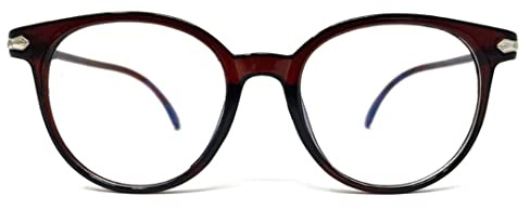 SMUG Blaulichtfilterbrille für Männer und Frauen | Computerbrille, Bildschirmbrille, Gaming-Brille mit Blaulichtfilter | Gegen Migräne und müde Augen, unterstützt die kognitive Funktion | Braun