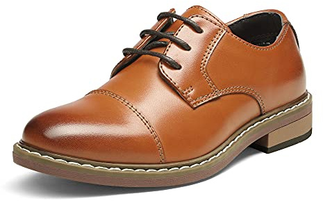 Bruno Marc Chaussures Ville Oxfords pour Garçon | Habillé Confort Chaussure Costume Enfant pour École Classique