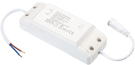 PATIKIL 18-24W 280mA LED Controlador, AC 100-240V Salida 54-72V DC Hembra Conector Constante Corriente Rectificador Transformador Externa Alimentación Fuente