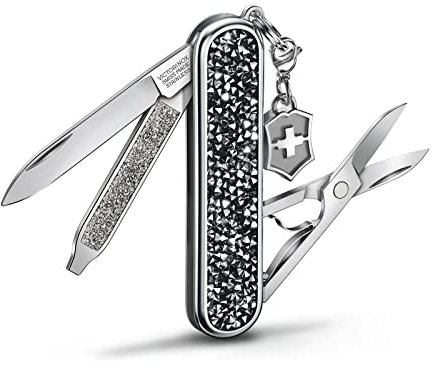 Victorinox Taschenmesser 0.6221.35 Classic SD Brilliant, 58mm, Crystal