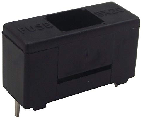 Sicherungshalter, 5 A, 250 V, Durchgangsloch, Sicherungshalter, 10 Stück | BK1-HTC-100M