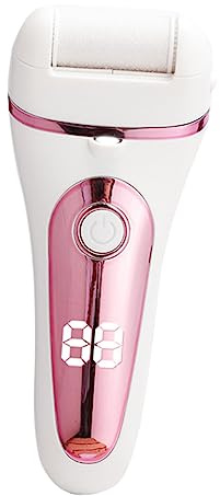 Beavorty Lima Eléctrica Removedor de Callos para Pies Pantalla Digital Recargable Resistente al Agua, Abs y Cuarzo para Pedicura