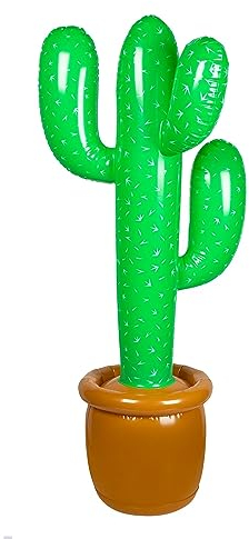 Boland 54426 - Cactus hinchable, 86 cm, juguete acuático, decoración, decoración de fiesta para piscina, fiesta de verano y fiesta temática