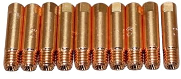 STM Der Meisterladen Fülldraht Stromdüse Kontaktrohr Ø 0,9mm M6x25mm MIG/MAG Typ 14/15/150 (10)