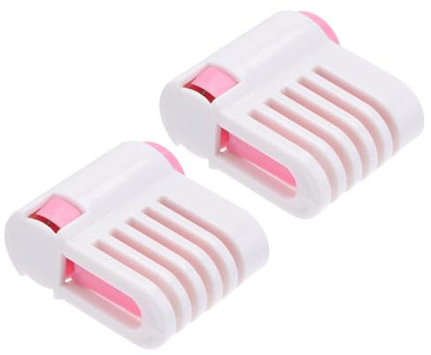 BESTonZON Bread and Cake Slicer 2pcs Set 5-Layer Loaf Cutter Sturdy Baking Tool for Kitchen and Sandwich Slicing Random Color