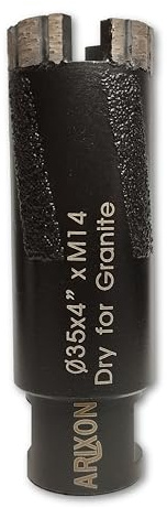 SCIE TRÉPAN DE FORAGE AU DIAMANT SOUDÉ AU LASER (35mm)