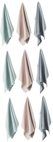 PRETYZOOM 3 Juegos Paño De Cocina Antiadherente Bayeta Escurreplatos Toalla para Limpiar Toalla para Lavar Platos Artículos De Limpieza para El Hogar Paño De Limpieza De Cocina 3 Piezas * 3