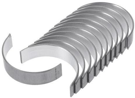 A ABSOPRO Juego De Cojinetes De Biela No.06E105701R Para Audi A4 2013-2015 Kit De Cojinetes De Biela De Motor Tono Plateado Metálico 12 Pzas