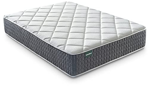 beloBed Colchones 90x180 Colchón Viscoelastica Reversible Altura 24 cm Firmeza Media Resistente Transpirable Enrollado Comodo. Dawnrest