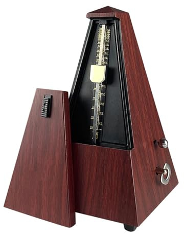 Vintage Torre Tipo Chitarra Metronomo Musica Timer Meccanico Metronomo Violino Ritmo Pendoli Meccanici Metronomo