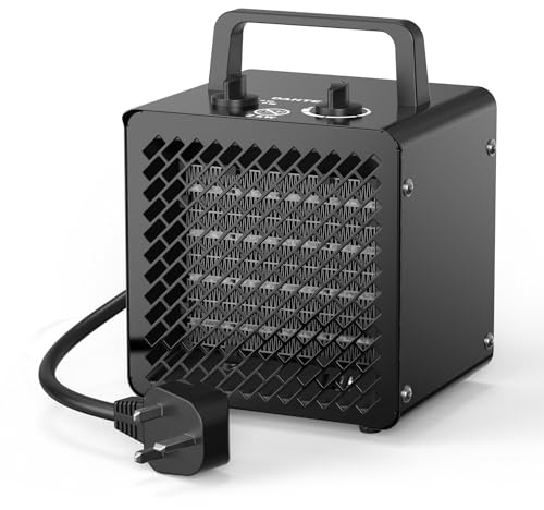 DAHTEC 2000W Portable Ceramic Fan Heater - Fast Heating & Energy Efficient - Electric Space Heaters - Overheat Protection - Ideal for Home & Office