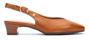Pikolinos Manises Zapatos Tacón Mujer | en Cuero | Cierre con Hebilla