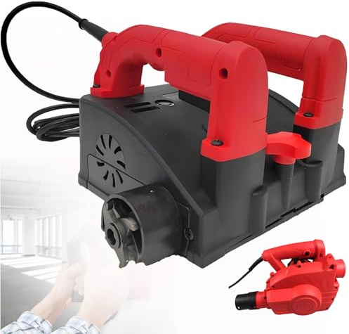 Electric Wall Planing Machine, Handheld Power Scraper Planner with Vacuum Cleaner, Depth 0.04-0.16in for Removing Paint Putty Cement