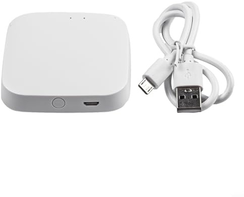 Hub Inalámbrico Hogar para Malla & 2.4GHz - Compatible con App, Soporta hasta 128 Dispositivos, Alimentado por USB,
