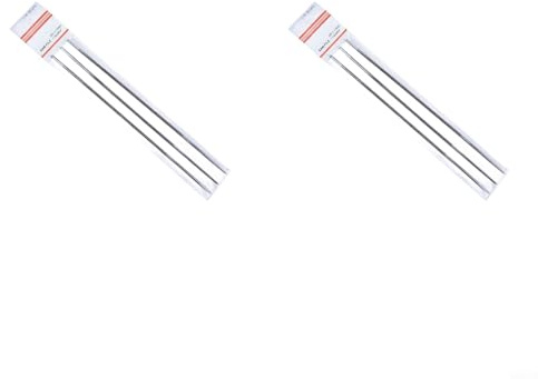 HpLive Feile Für Kettensäge, 3,5 Mm Rundfeile Bit Für Sägeketten Aus Robustem Metall Für Präzises Schärfen Und Optimale Schnittleistung(6pcs)