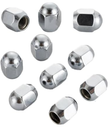 Radbolzen Radschraube 10 Stück Auto-Radschrauben, Muttern, Bolzen, 23 Mm, M10 X 1, 25 Radmuttern, Fahrzeugreifen, Schraube, Mutternschlüssel, 17 Mm, Befestigungsschrauben