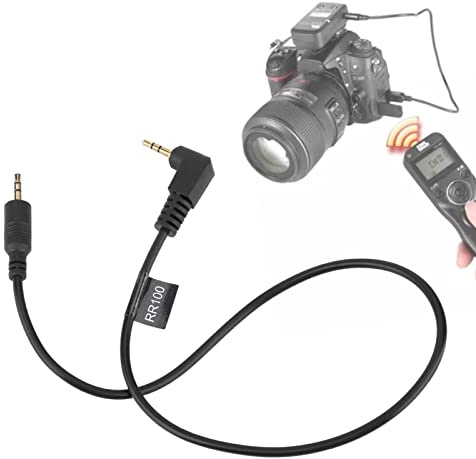 Ycauty Cavo di Collegamento per Telecomando Durevole della Dell'otturatore della Fotocamera per Fotocamera, Lunghezza 40 Cm, per gli Appassionati di Fotografia