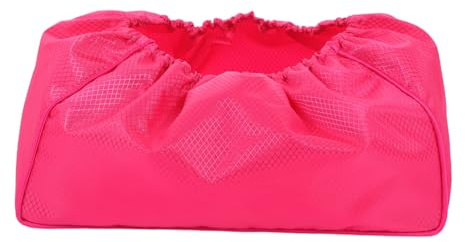 Toyvian Copertura Protettiva per Fondo Zaino da Viaggio e Trekking, Custodia Resistente all’abrasione e Sporco, Protezione Antipioggia per Scolastici Campeggio Rosa