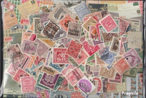 Prophila Collection Deutsches Reich 500 Verschiedene Marken aus den Jahren 1872 bis 1932 mit Nebengebieten (Briefmarken für Sammler)