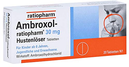 AMBROXOL-ratiopharm 30 mg Hustenlöser Tabletten 20 St