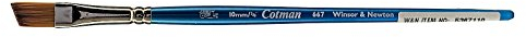 Winsor & Newton Cotman Aquarell Pinsel Malpinsel, Holz, Transparent, 10mm-3/8 -Schrägpinsel