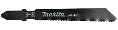 Makita B-06476 Stichsägeblatt B-51 HSS 5 Stück, Spezialblatt für Metall von 1 bis 8 mm und Edelstahl von 1 bis 3 mm Materialstärke
