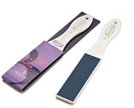 Bosj - Escofina con dos caras abrasivas para el cuidado de los pies, ideal para podólogos y esteticistas - Cuidado de pies secos y endurecidos, talones agrietados, callos, etc