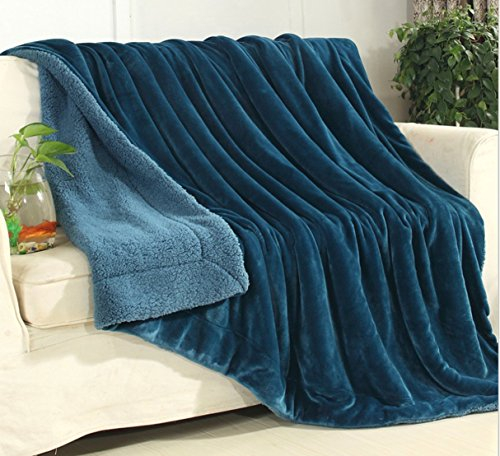 Yiyida Kuscheldecke XXL 100x120 cm, Cashmere-Touch Wohndecke, flauschig weiche, Doppelter Samt Fleece, Wolldecke Felldecke für Zuhause