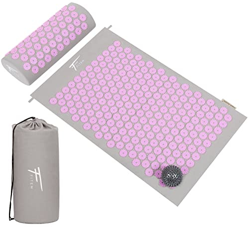 Fitem Esterilla de Acupresión con Cojín Cervical y Accesorios