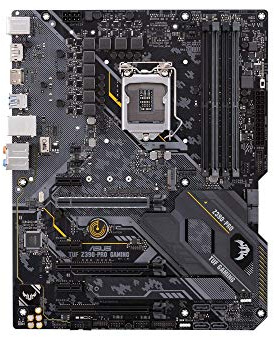 ASUS TUF Z390-PRO Gaming Scheda Madre Gaming Intel Z390 ATX con OptiMem II, Aura Sync RGB, Supporto DDR4 a 4266+ MHz, 32 Gbps M.2, Predisposizione Memoria Intel Optane e USB 3.1 Gen 2 Nativo