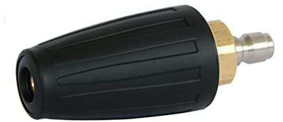 ZONADAH Max 3600PSI 360 Degree Rotating Turbo Head Spray Nozzle for High Pressure Washers Cleaner Gun (1/4 Quick Connector), Floor, Driverway, Decking Cleaning