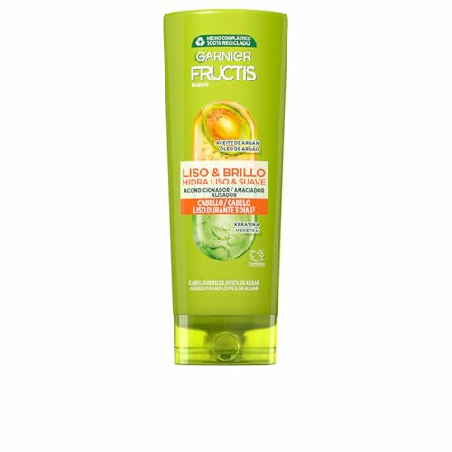 Garnier Fructis Acondicionador Liso y Brillo, 250 ml